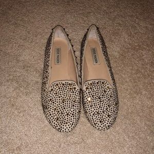Steve Madden Gold Studded Flats